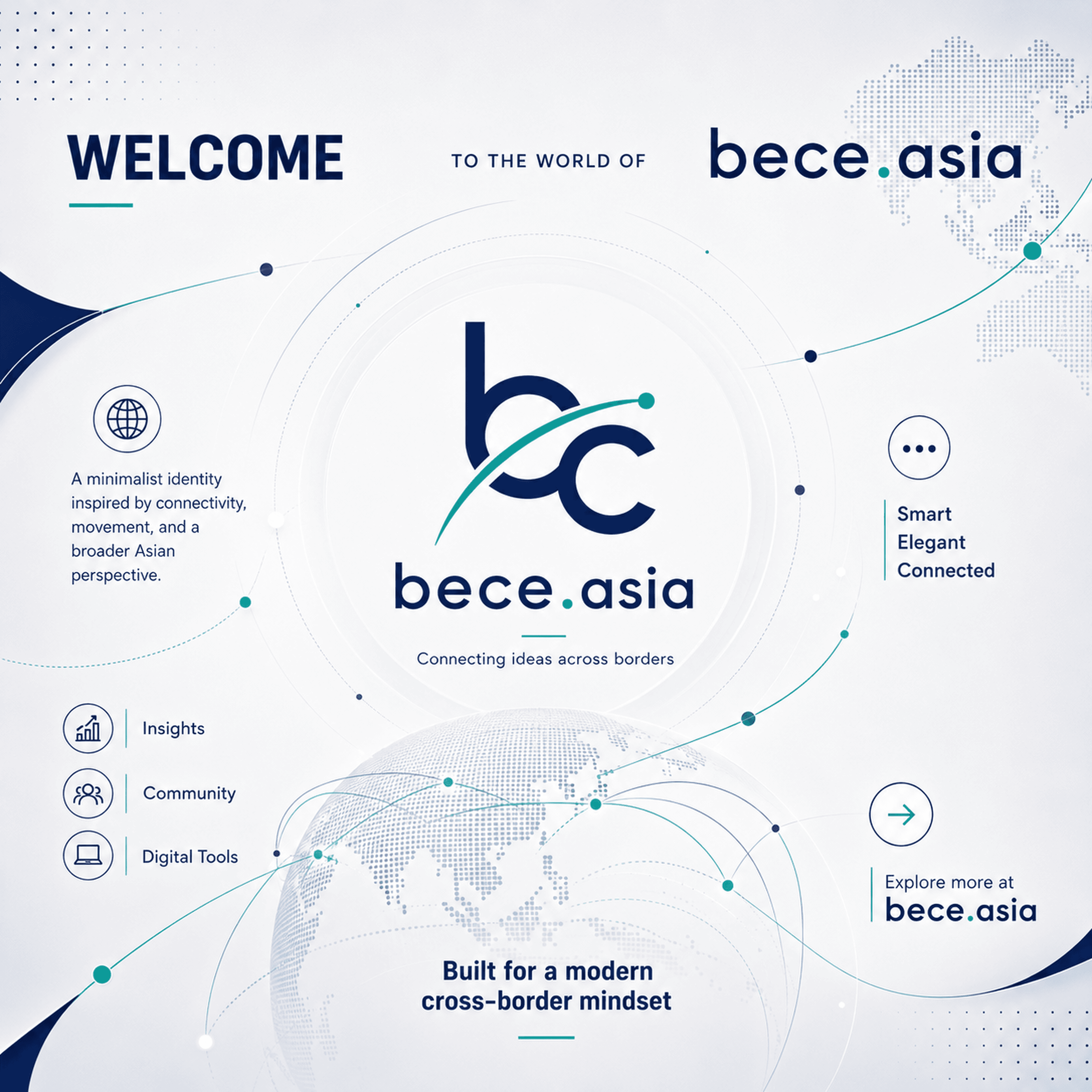 bece.asia brand visual